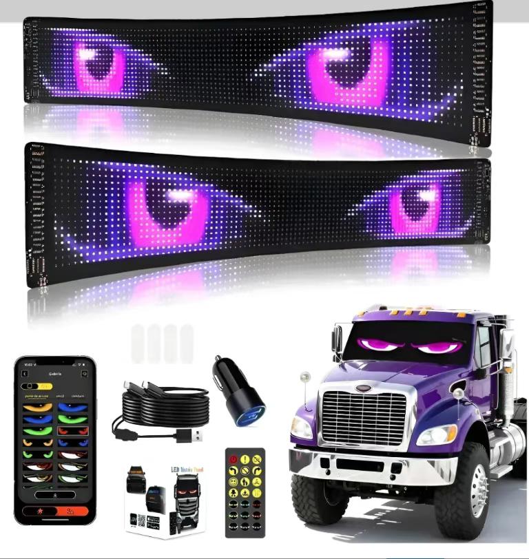 Custom Map Poster - Display LED per Camion, Insegna Pubblicitaria