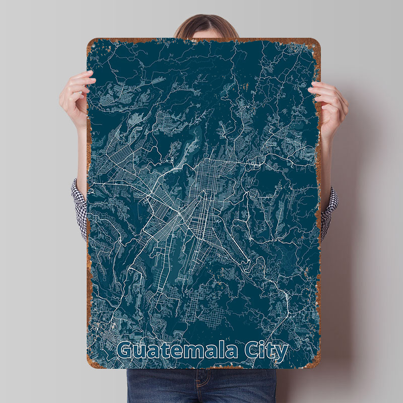 Poster in Latta con Mappa di C - Custom Map Poster recensione e prezzo