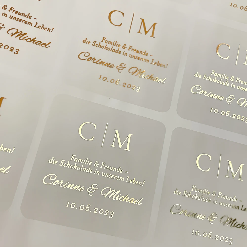 100 fogli di adesivi personali - Personalised Candle Label recensione e prezzo