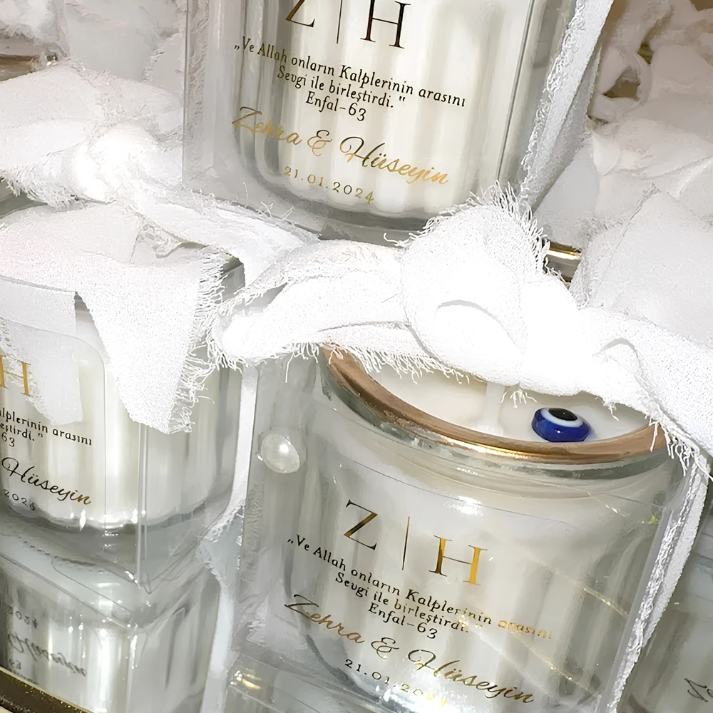 100 fogli di adesivi personali - Personalised Candle Label recensione e prezzo
